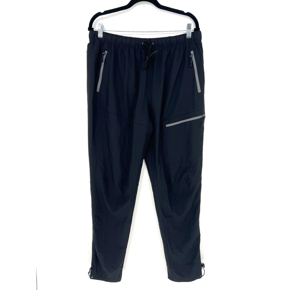 Baleaf Mens Hiking Joggers Black XL Athletic Outdoor Pants Lightweight